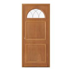 Porte d'entrée Ava Luna bois exotique sur mesure | LAPEYRE SERVICES