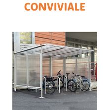 Abri vélos modulable 6 places | ABRIC2700