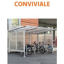 Abri vélos modulable 6 places | ABRIC2700