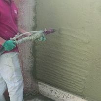 Corps d'enduit isolant chaux et chanvre projetable sur mur intérieur ou extérieur | Parnatur