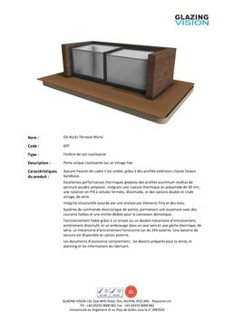 L’édicule mural coulissant au design minimaliste | CAST PMR