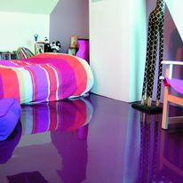 Revêtement de sol coulé effet miroir | Sol Miroir