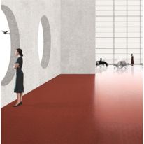 Sol caoutchouc à surface martelé | StudSystem ZEUS