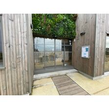 Porte automatique coulissante à deux vantaux | Record D-STA 