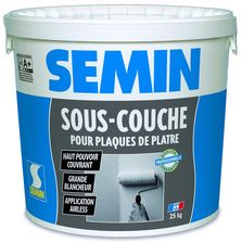 Sous couche de résine en émulsion pour plaques de plâtre en intérieur | SEMIN SOUS-COUCHE