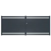Portail battant Vahina aluminium sur-mesure | LAPEYRE SERVICES