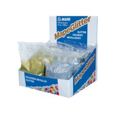 Paillettes décoratives métallisées | MAPEGLITTER pour joints époxy