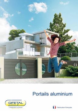 Portail aluminium battant ou coulissant pour résidentiel | Portail