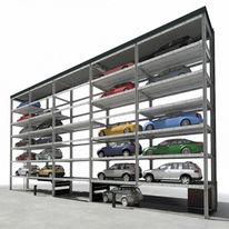 Parking automatique - transport avec palettes | SlimParker 557