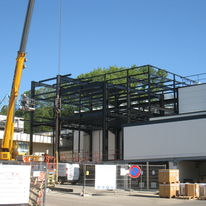 Extension de bâtiment en charpente acier | CHARPENTE METALLIQUE