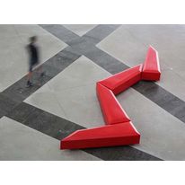 Assise en polyéthylène pour agencements urbains | Coffin Lounge 1112.0501