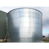 Étanchéité de cuves boutonnées en acier