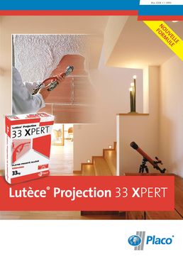 Enduit monocouche à projeter | Lutece Projection 33 Xpert