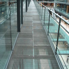 Caillebotis à maille pressée ou électroforgée | Caillebotis mailles