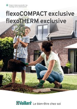 Pompes à chaleur géothermiques | FlexoCOMPACT exclusive – FlexoTHERM exclusive 
