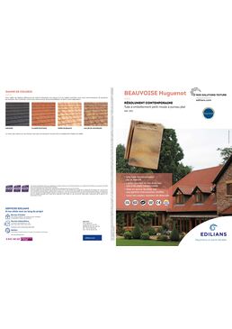 Tuile terre cuite petit moule | BEAUVOISE Huguenot