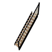 Escalier Kino droit hêtre bicolore avec rampe | LAPEYRE SERVICES