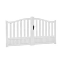 Portail battant PVC Galbé | Bréhat