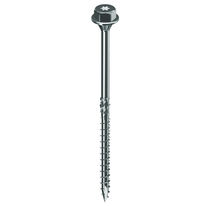 Tirefonds en acier zingué blanc pour charpente et charge lourde | Tirefond Starblock