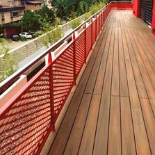 Garde-corps en métal déployé | Garde-corps