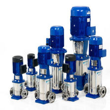 Electropompes verticales multicellulaires centrifuges de 1 SV à 22 SV | Série e-SV