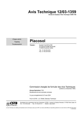 Plaque de sol pour réalisation de chape sèche | Placosol