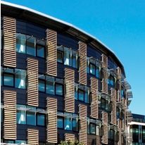 Brise-soleil stable en bois massif | Brise-soleil en bois Accoya