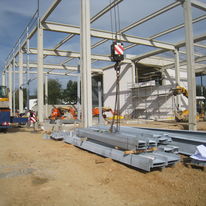 Ossature métallique sur mesure en acier pour charpente béton | CHARPENTE MÉTALLIQUE