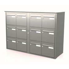 Boîtes aux lettres collectives métalliques | Classica