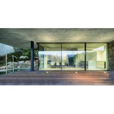 Coulissant panoramique en aluminium recyclé Hydro Circal 75R | Artline XL