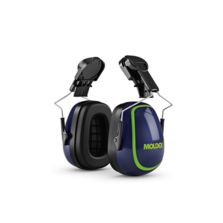 Coquilles anti-bruit MX-7 sur casque SNR : 31 dB 