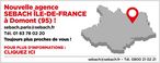 Nouvelle Agence Sebach Île de France à Domont (95): experts en location sanitaire mobile
