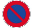 Panneau stationnement interdit B6a1 Ø 650 | 1-02-2-029h