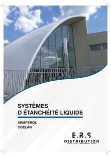 Catalogue Plaquette ERS distribution - Systèmes d'étanchéité