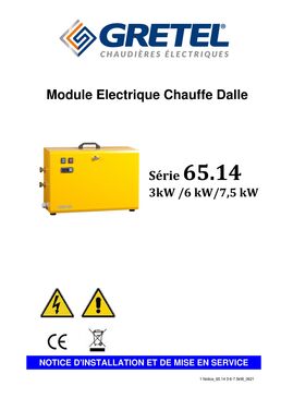 Location chaudière Mobile Gretel première mise en chauffe plancher chauffant | Gretel