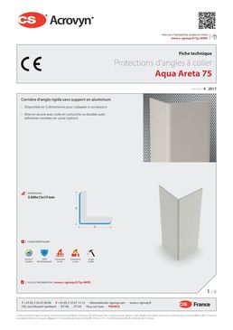 Protection d'angles à coller | Série SO (Aqua Areta)