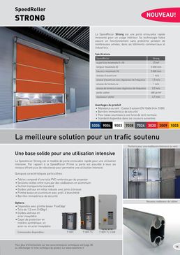 Porte rapide enroulable | SpeedRoller STRONG