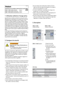 Régulateur pour la gestion de l'éclairage | DMG 2 T KNX
