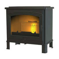 Poêle à bois 10 kW en fonte jusqu'à 300 m³ de volume de chauffe | City C077BE.06-B