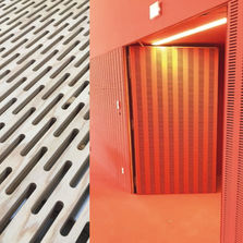 Trous oblongs  | Perçage à trous oblongs pour panneaux acoustiques