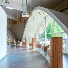 Plafonnier aérotherme à échangeur thermique circulaire | Ultra