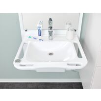 Lavabo à cadre réglable électrique | SLIMline complet