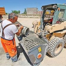 Godet malaxeur à béton 160 L pour mini pelles | BMX 160E