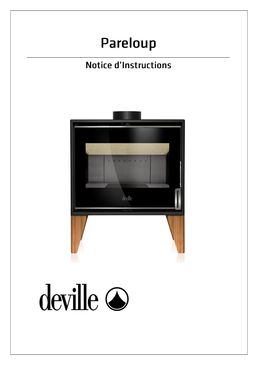 Poêle à bois raccordable avec post combustion Flamme Verte 7 étoiles | Pareloup C077BS-06