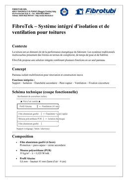 FIBROTEK - LIVRE BLANC