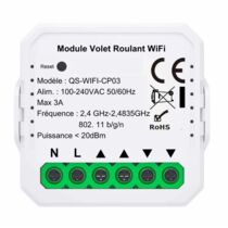 Module interrupteur WiFi pour volet roulant connecté | Silumen