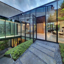 Porte grand trafic haute isolation de grandes dimensions | CD 68 HI