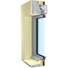 Coffre pour volet roulant à isolation thermique intégrée | Bloc-baie THERMOBLOC