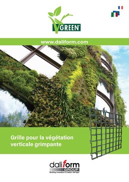 Grille pour la végétation verticale grimpante | V-Green®