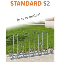 Ranges Vélos 3 et 5 places sur 2 Niveaux avec Arceau Antivol | SVDARC